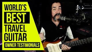 Video thumbnail for Stowaway - World's Best Travel Guitar Owner Testimonials by Music Gear Network