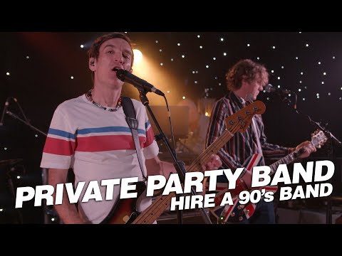 Private Party Band - Hire a 90s Band - 'Britpop Reunion' performing Place Your Hands by Reef