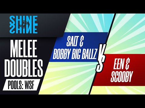 Salt/bobby big ballz vs een/Scooby - Pool B3: Melee Doubles - Shine 2022