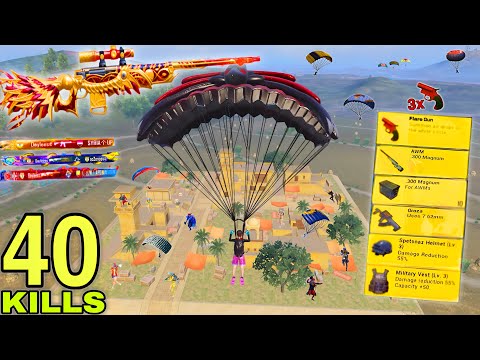 40 Kills!😱REALLY All CONQUEROR PLAYERS LANDED in HERE🥵 SAMSUNG,A3,A5,A6,A7,J2,J5,J7,S6,S7,59,A10,A20