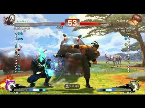 HIROPON309 [Seth] vs spartanx0920 [Guy] SSF4 Japanese Online Ranked Matches - TRUE-HD