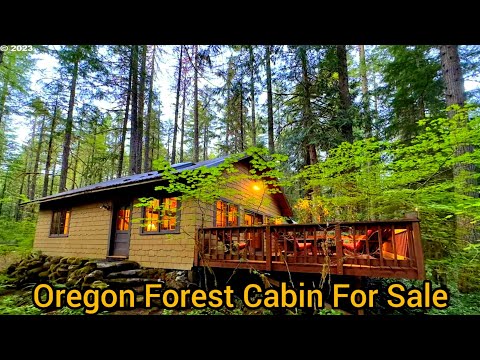 Oregon Forest Cabin For Sale | Creekfront Cabins |...