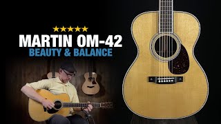 Video thumbnail for Martin OM-42 - Beautiful Balance & Bling! by Acoustic Letter