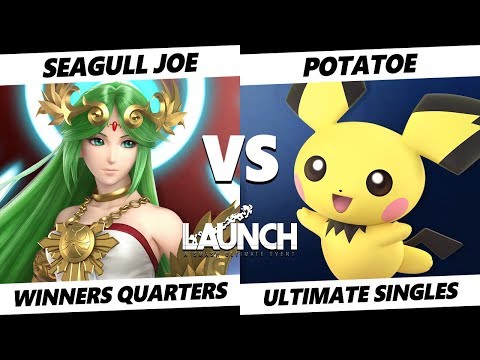 Smash Ultimate Tournament - Seagull Joe (Palutena) Vs. Potatoe (Pichu) - Launch 2 Winners Quarters