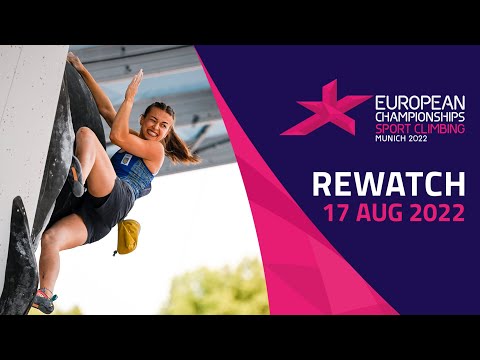 Sport Climbing 🧗‍♂️ | DAY 7 | Full Replay | European Championships Munich 2022