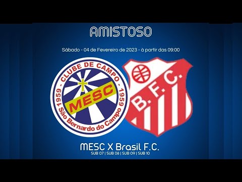 AMISTOSO MESC 3 X 2 BRASIL F.C - SUB 10