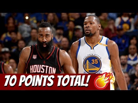 James Harden VS Kevin Durant BATTLE! (NBA Playoffs 2019 WCSF)