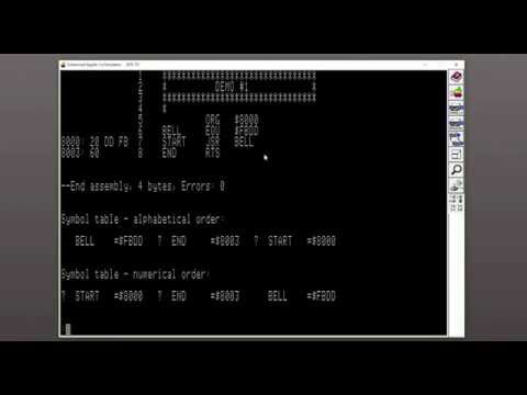 Apple II Assembly Programming with Merlin - Getting Started
