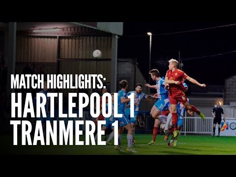 Match Highlights | Hartlepool 1-1 Tranmere