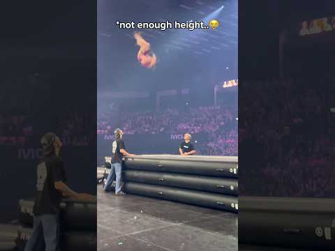 This save is UNREAL!🤯#airtrack #gymnast #gymnastics #flips #flip #salto #tumbling #trampoline