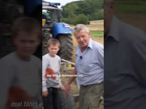 #shorts Aufwachsen auf'm Land #trecker #bulldog #schlepper #traktor #mähdrescher #landmaschinen