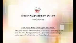 Innkey PMS video