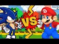 M U G E N Battles Sonic Vs Mario Sonic The Hedgehog Vs Super Mario