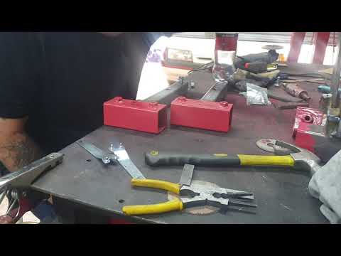 greg work shop  Rotisserie part 2