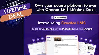 Creator LMS Lifetime Deal Review - Is It Worth Buying in 2026?