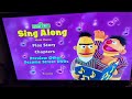 Sesame Street Sing Along 2004 DVD Menu Walkthrough REUPLOAD