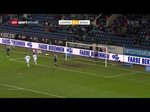 2014/15: 18. Runde - FC Luzern vs FC Basel 0:3 (0:0)