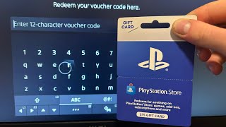 How to REDEEM PlayStation Gift Card Code Full Guide! (Add Money on PlayStation)