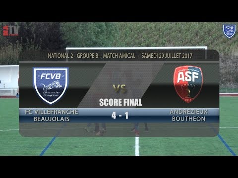 Foot - FCVB / Andrézieux - Match amical