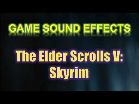 Skyrim Sound Effects - Dovahkiin Shout: Whirlwind Sprint Part 1 