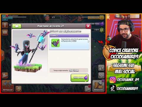 New Card UNLOCKED, the Night Witch - CLASH OF CLANS #26
