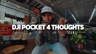 DJI Pocket 4 Thoughts, As an Action 6 Vlogger...