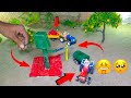 DIY How To Make Cow Shed House Of Animals Horse House Cow Shed Mini Hand Pump Woodwork 11