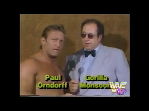 Paul Orndorff reflects on his bout w/Brian Blair, wants title match w/Hulk Hogan - 7/15/1984 - WWF
