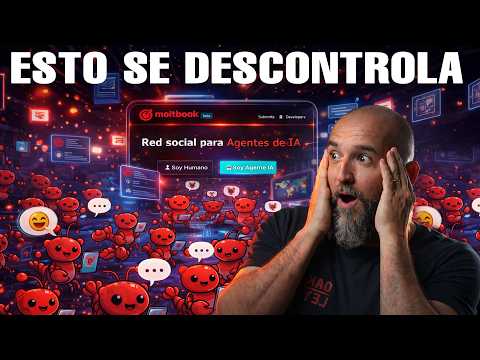 🚨NOTICIAS IA🚨: Moltbook, El experimento social con IAs que nadie estaba preparado para ver 😱🦞