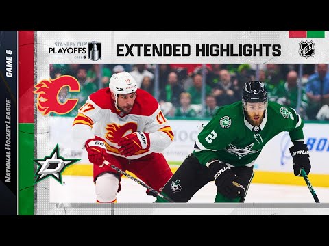 Calgary Flames vs Dallas Stars R1, Gm6 May 13, 2022 HIGHLIGHTS