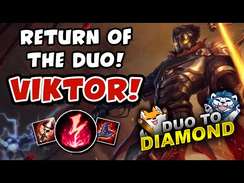 RETURN OF THE DUO WITH VIKTOR! DUO TO DIAMOND - VICKSY | League of Legends