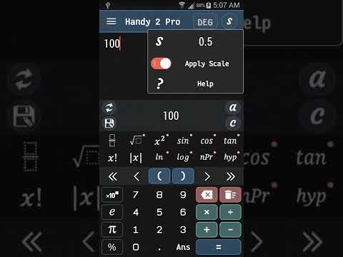 Handy Scientific Calculator