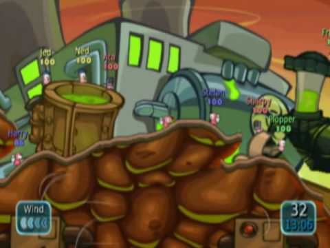 Видео № 0 из игры Worms Battle Island [Wii]