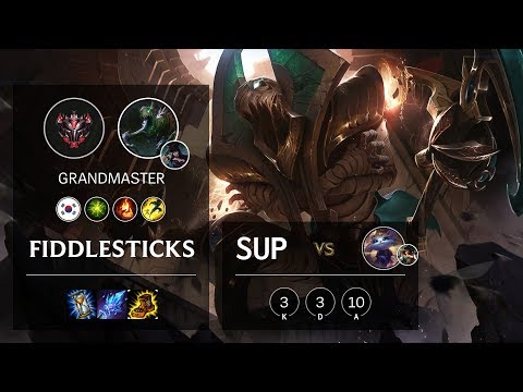 Fiddlesticks Support vs Yuumi - KR Grandmaster Patch 10.5