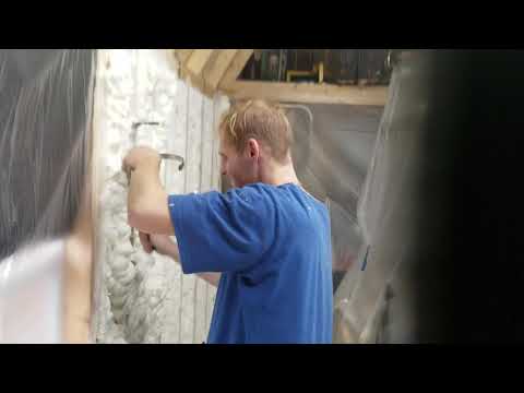 Spray Foam Insulating my Shop