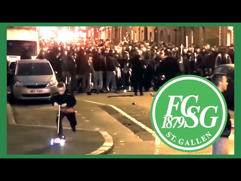 St Gallen fans in Belfast