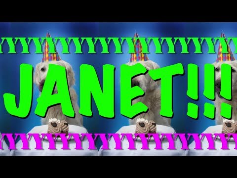 HAPPY BIRTHDAY JANET! - EPIC Happy Birthday Song