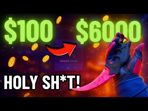 I Turned $100 Into $6000 in CS2 Gambling…