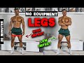 20 MINUTE LOWER BODY WORKOUT TO REDUCE THIGH FAT! (NO EQUIPMENT) | HIIT FOR LEGS!