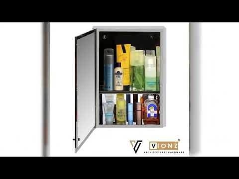 Stainless steel mirror cabinet, for home