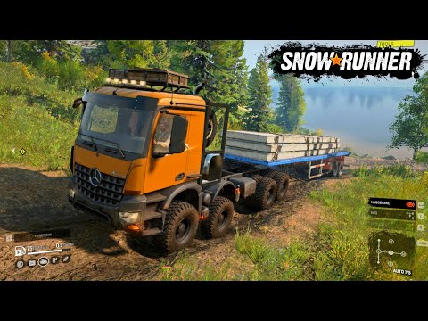 SnowRunner Full Walkthrough Ultimate Off-Roading Advantures Pc Gameplay || Part-72