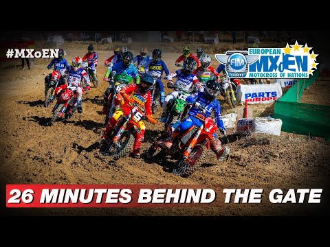 26 Minutes Behind the Gate | FIM Europe Motocross of European Nations 2022 #MXGP #Motocross