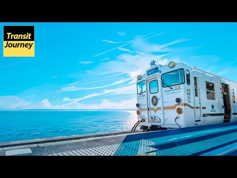 Роскошный экскурсионный поезд Японии на прекрасном побережье: Две звезды 4047, Нагасаки - Чивата