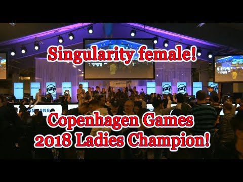 Singularity female 🏆 Copenhagen Games 2018 Ladies champion! Final vs Res Winning moment #CyberWins