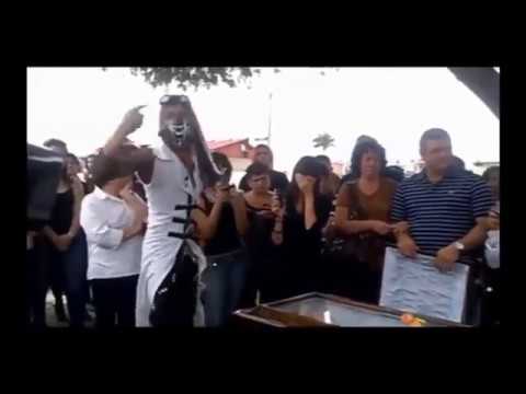 Goth rave at a funeral