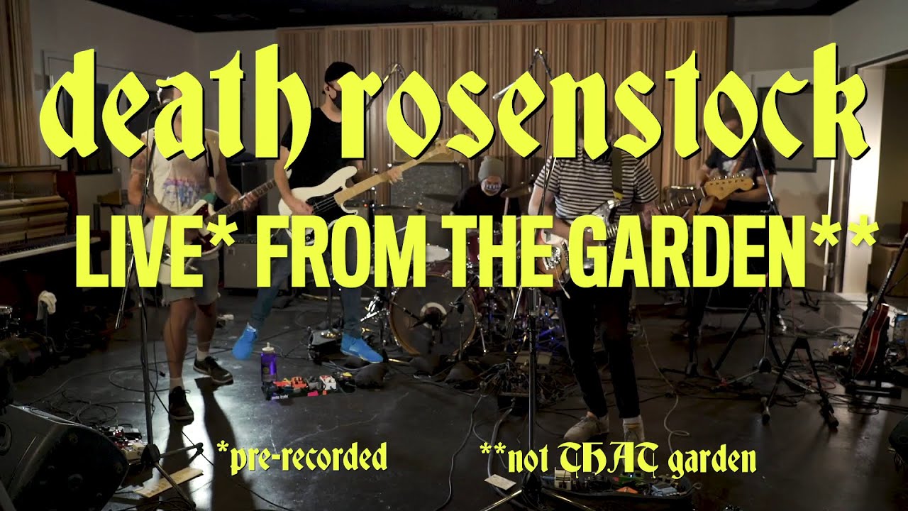 JEFF ROSENSTOCK LIVE* FROM THE GARDEN** OFFICIAL TRAILER!!