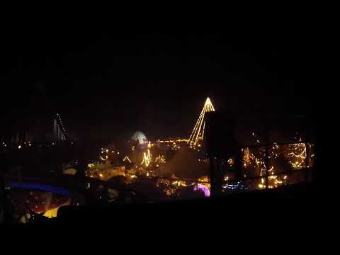 Euro-Mir Night Onride Winter Europa-Park Front Seat