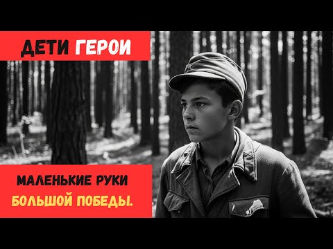 МАЛЕНЬКИЕ РУКИ Большой Победы.ЦЕНА ПОБЕДЫ: Украденное Детство 1941 г. - 1945 г.