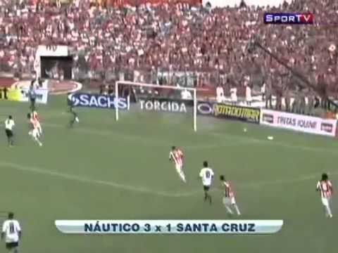 Náutico 3 x 1 Santa Cruz - Gols - Campeonato Pernambucano 2011