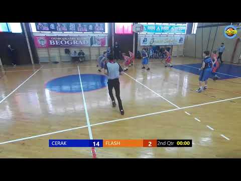 Mladji pioniri  KK Cerak - KK Flash